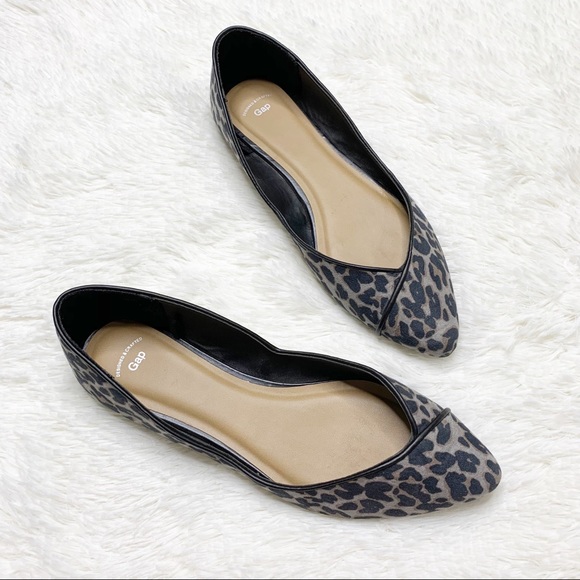 gap leopard flats